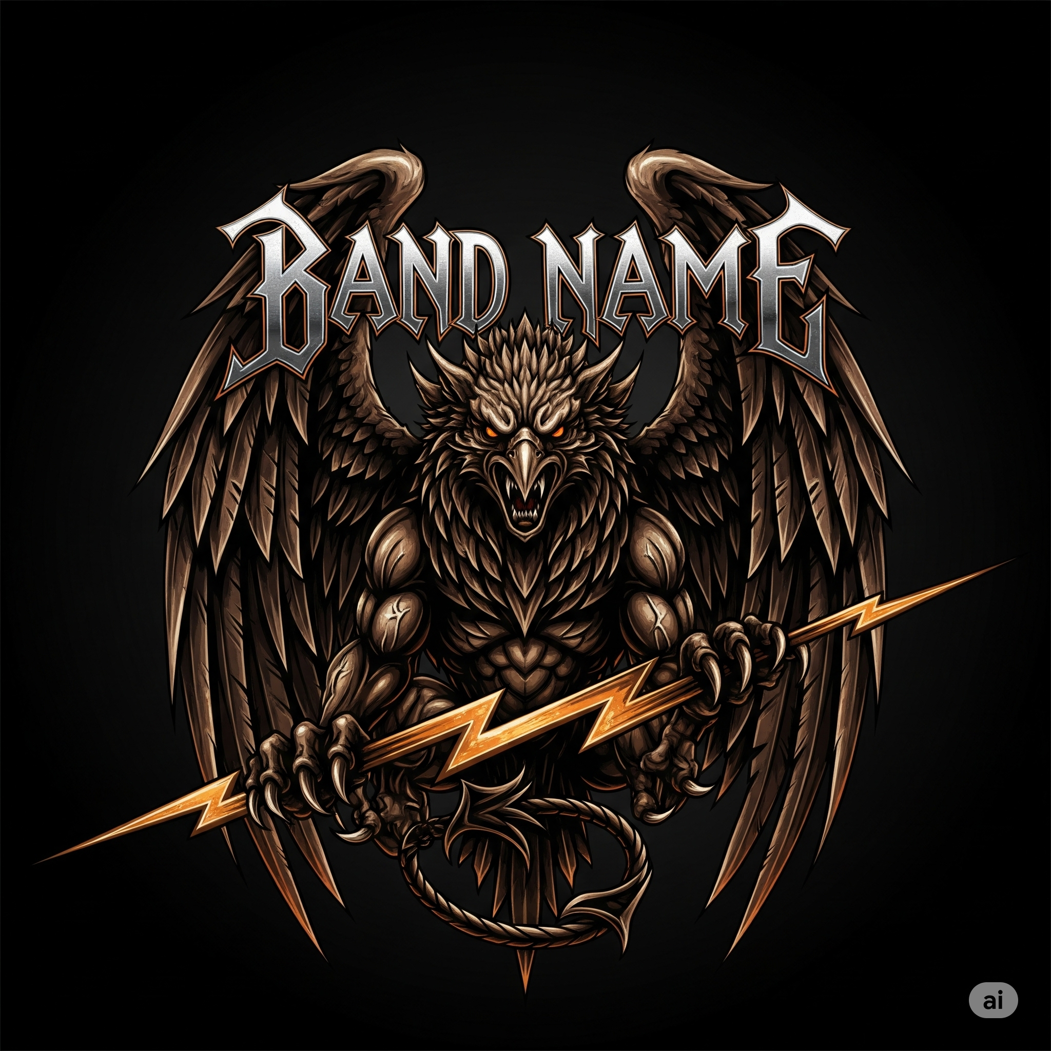 Metal Band Logo Generator