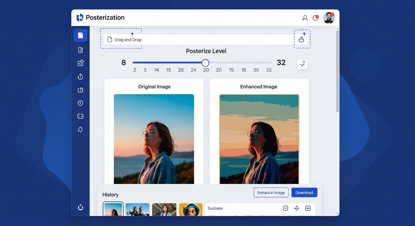 Free AI Posterize Image Tool