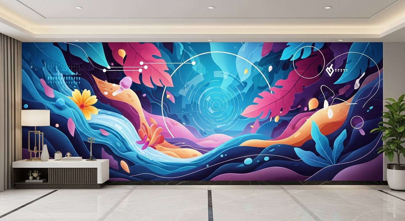 Text to Mural Design Generator