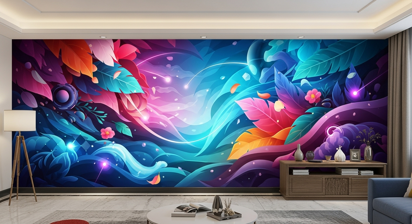 Free Text To Mural Design Generator