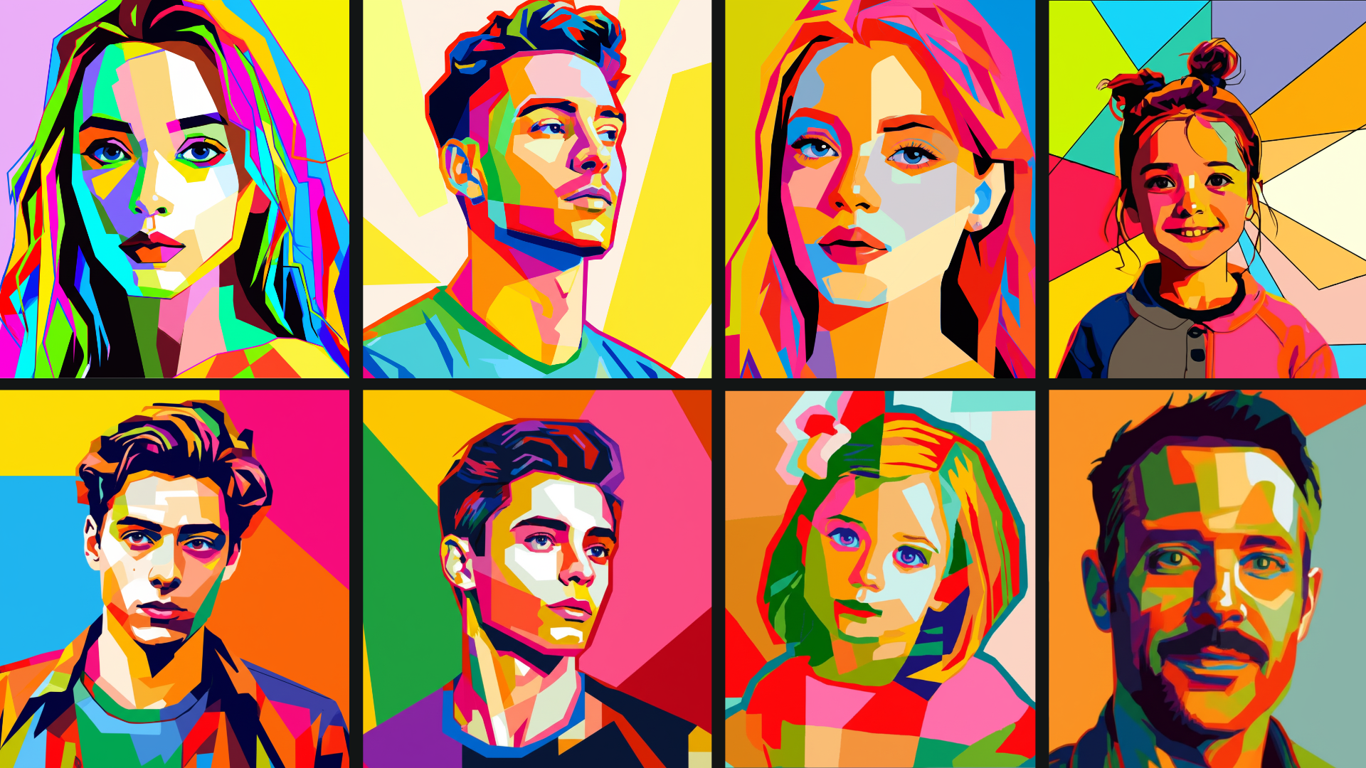 AI Pop Art Style
